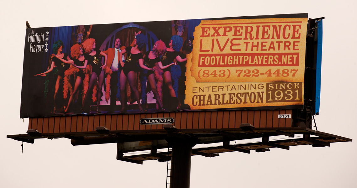 Footlight Players Theater Billboard